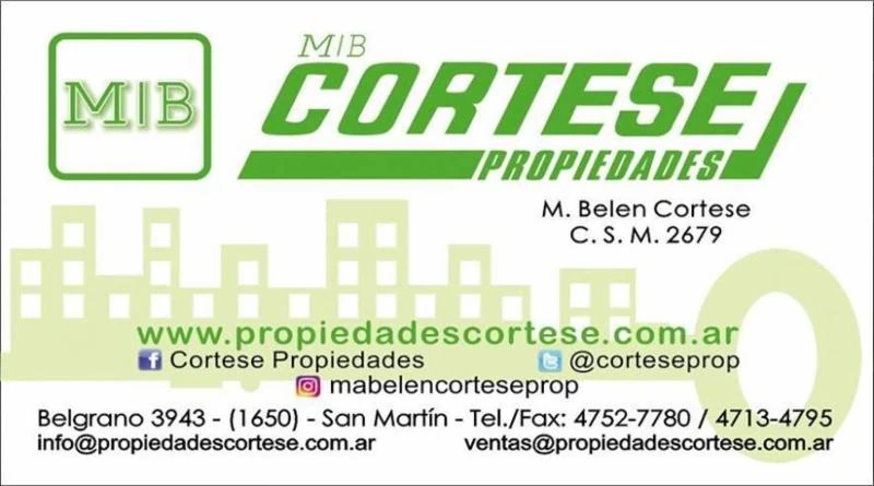 M/B CORTESE PROPIEDADES