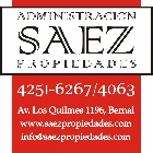 Logo de Administración Saez Propiedades