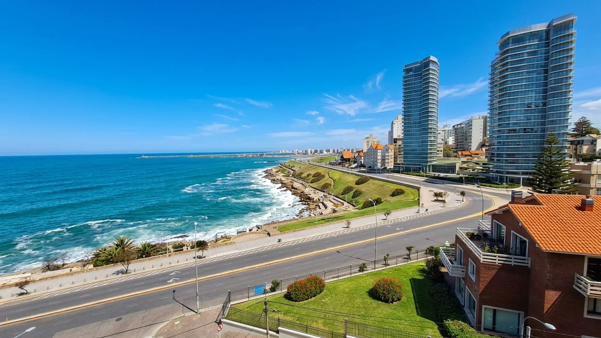 Venta depto 5 amb frente vista plena mar P. Chica foto 2