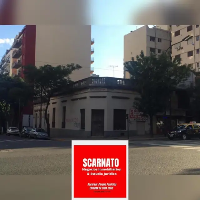 Venta terreno en esquina, excelente ubicación. Av San Juan 4300