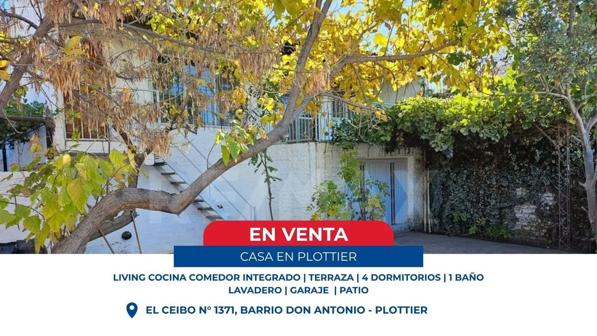 VENTA CASA EN PH 4 DORM - APTA CRÉDITO - PLOTTIER