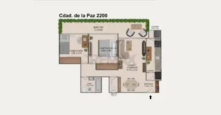 VENTA DEPTO 3 AMB C/BALCÓN Y LAVADERO EN BELGRANO foto 5