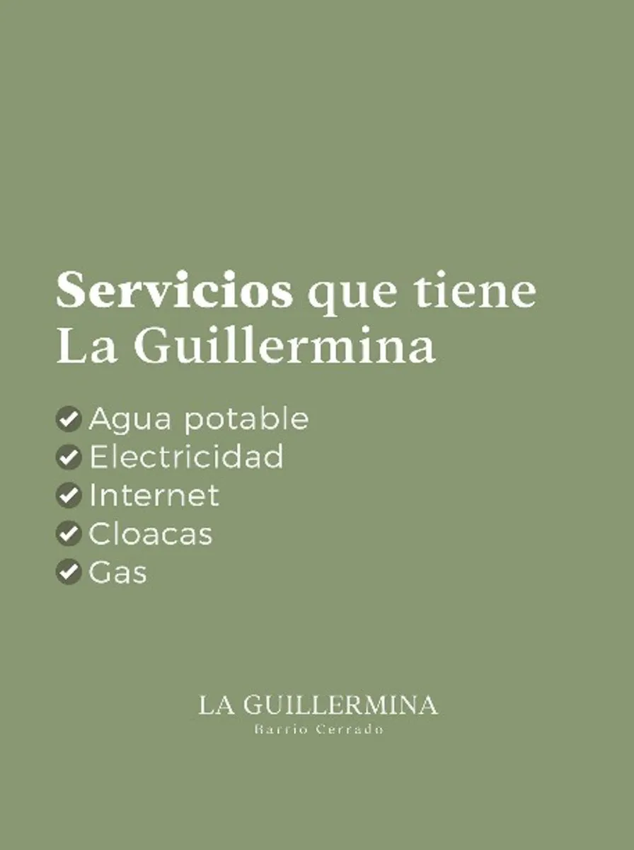 LOTE EN VENTA 666M2 LA GUILLERMINA BARRIO CERRADO foto 5