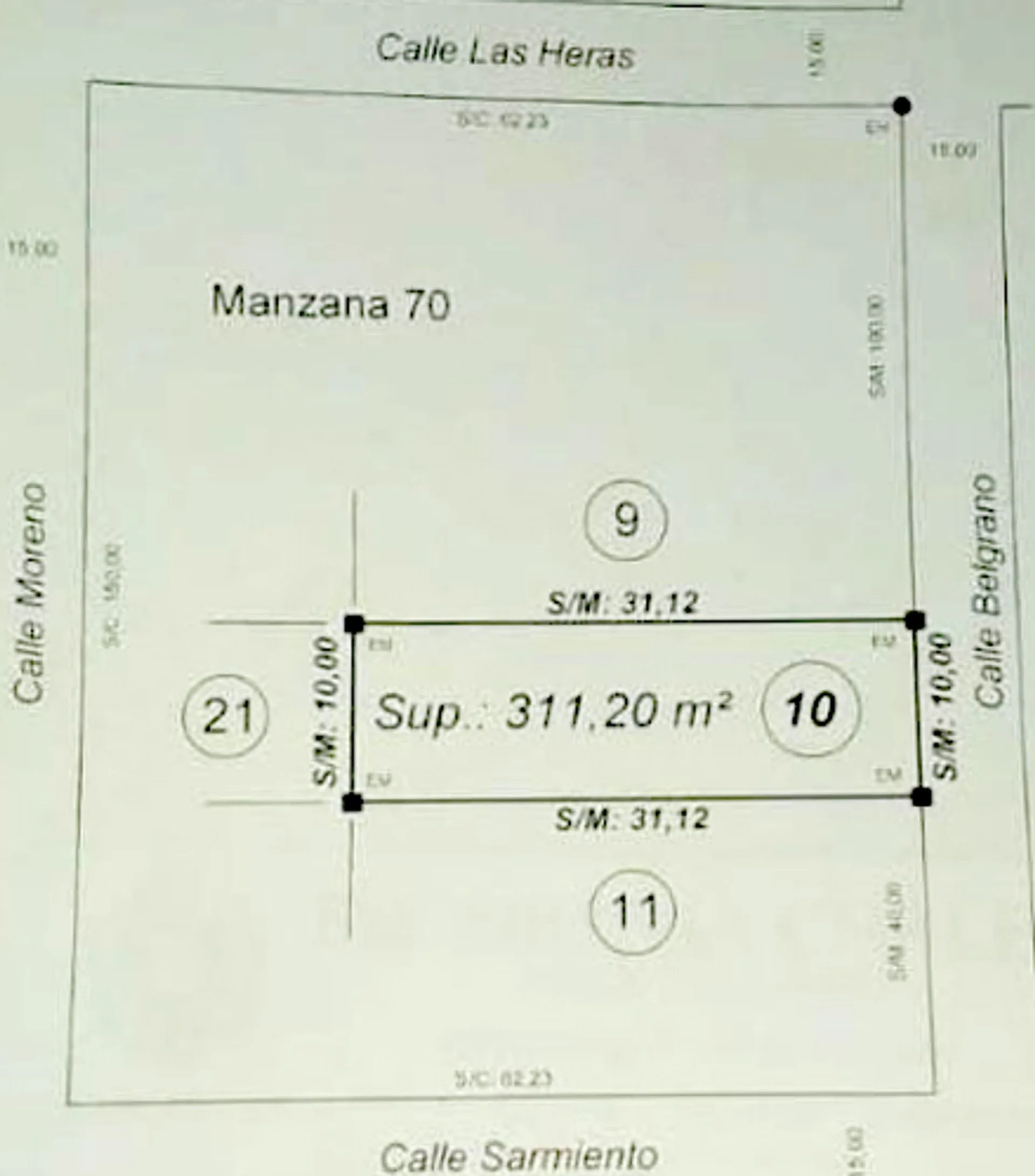 VENTA TERRENO LOTE 311 M2 PARQUE BRISTOL MIRAMAR foto 3