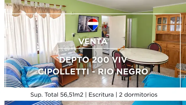 VENTA DPTO 200 VIV CIPOLLETTI