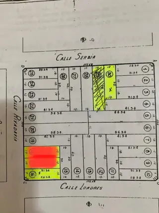 2 terrenos en venta sobre pavimento. foto 2