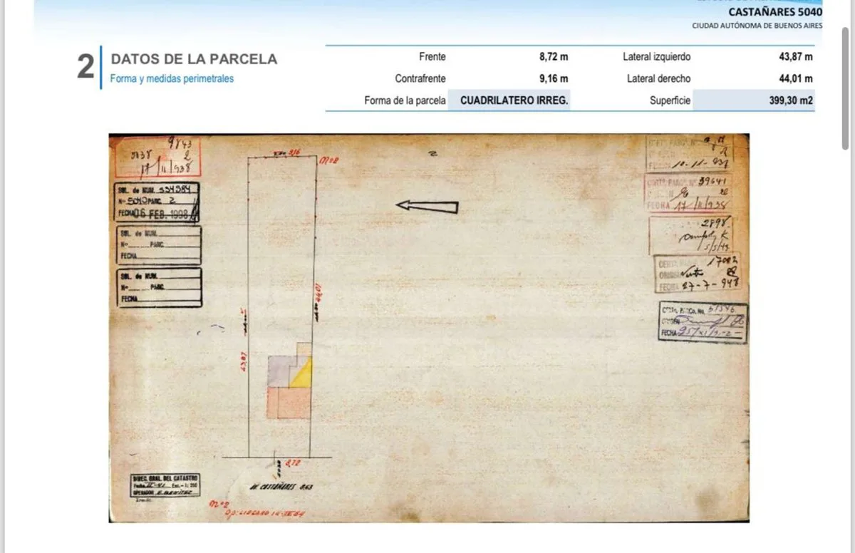 LOTE VENTA VILLA LUGANO U.S.AA 1911 M2 BAJO PRECIO foto 3