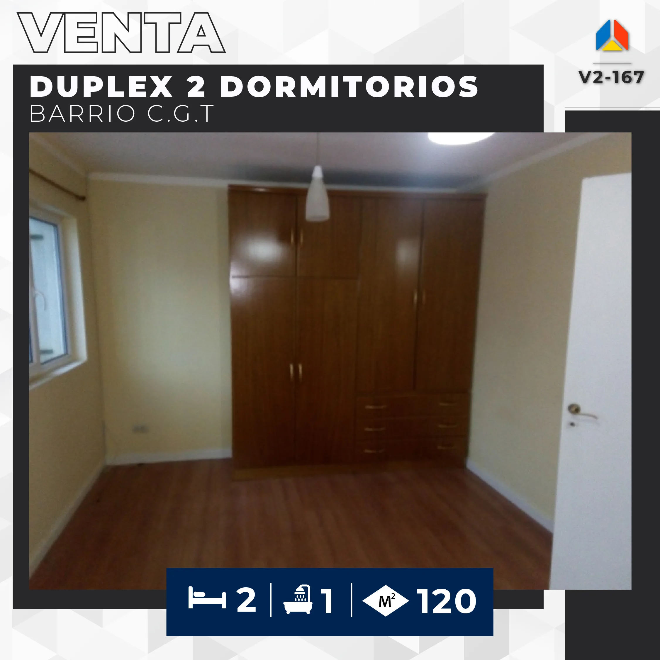 VENTA – DUPLEX 2 DORMITORIOS – BARRIO C.G.T. foto 4