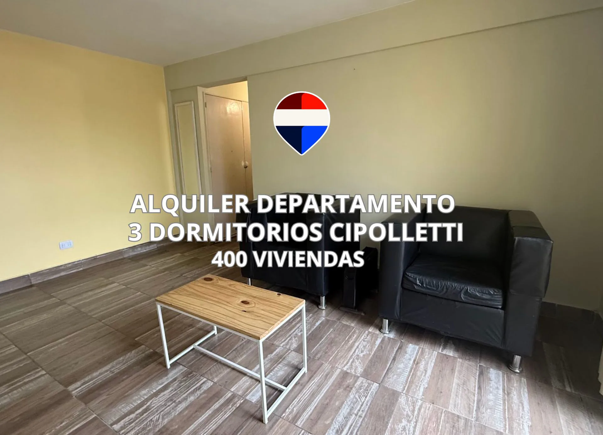 ALQUILER DEPARTAMENTO 3 DORM-432V CIPOLLETTI