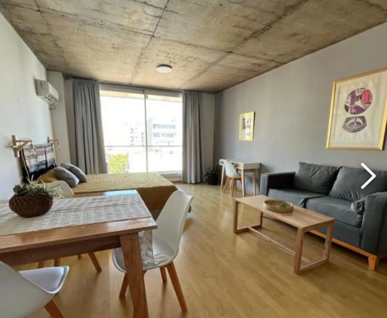 Va Crespo, Aguirre 100, piso 10, 1 amb, 35m2, $ 800,000 + expensas ( Julio 2026= $ 190,000) + luz + internet. foto 5