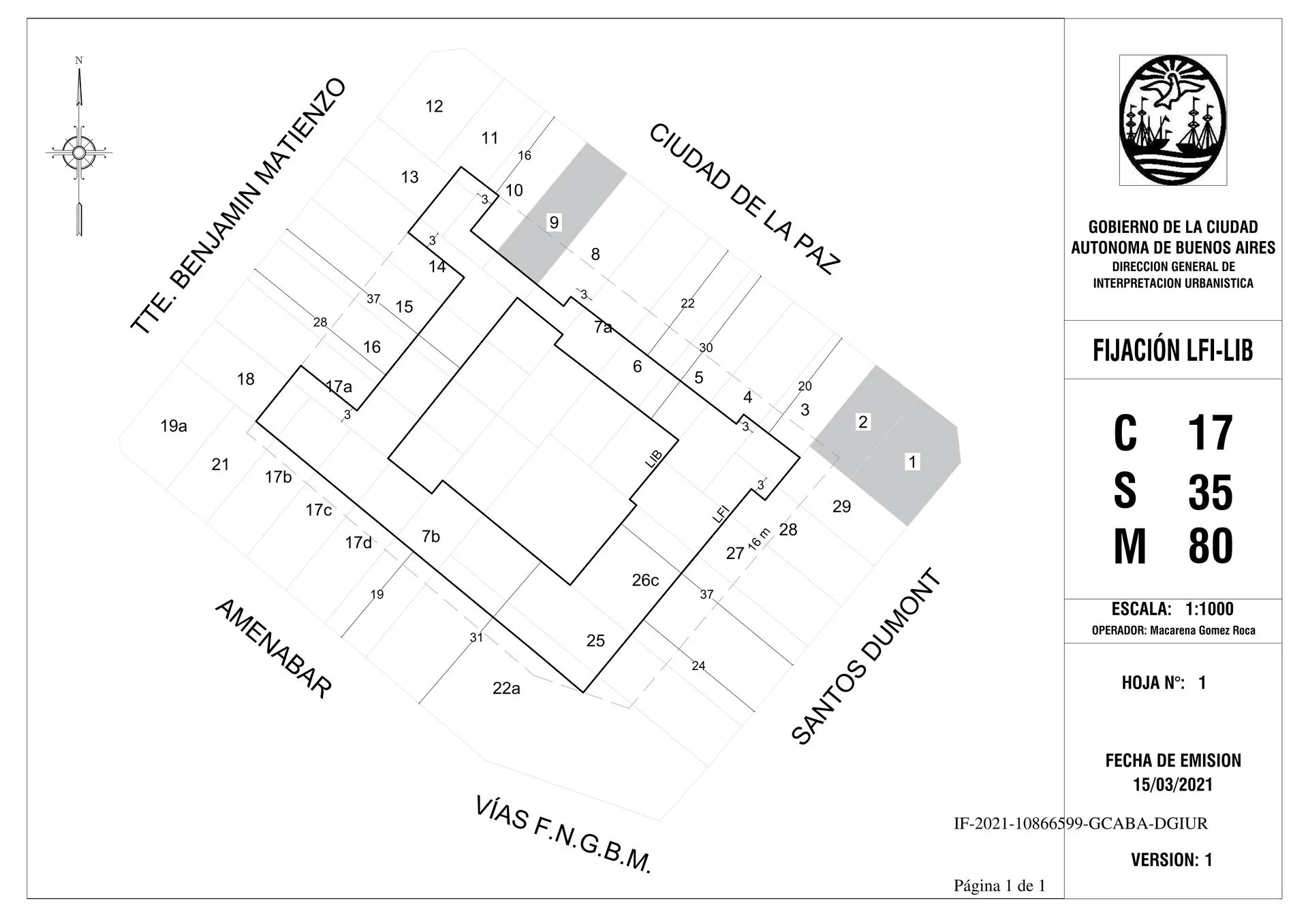 TERRENO EN VENTA EN PALERMO 1600m2 VENDIBLES foto 4