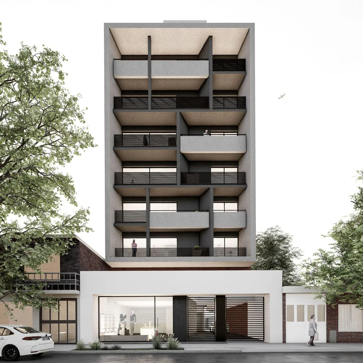 DPTO PREMIUM 1 DORMITORIO EN EDIF CONFORT BROWN foto 2
