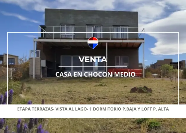 VENTA DE CASA EN CHOCON MEDIO- ETAPA TERRAZAS
