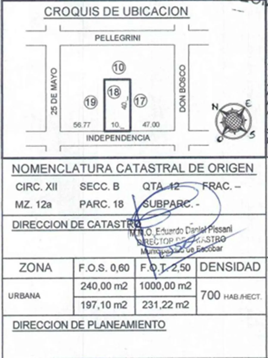 Venta de Lote en Belén de Escobar 400m2 foto 2