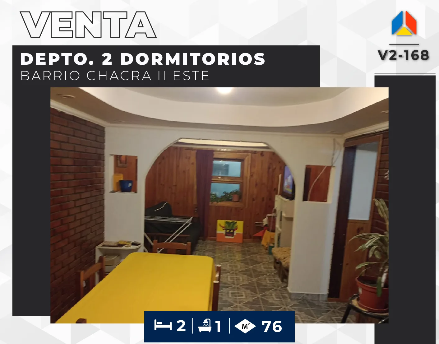 Departamento 2 Dormitorios – Barrio Chacra II Oeste foto 3