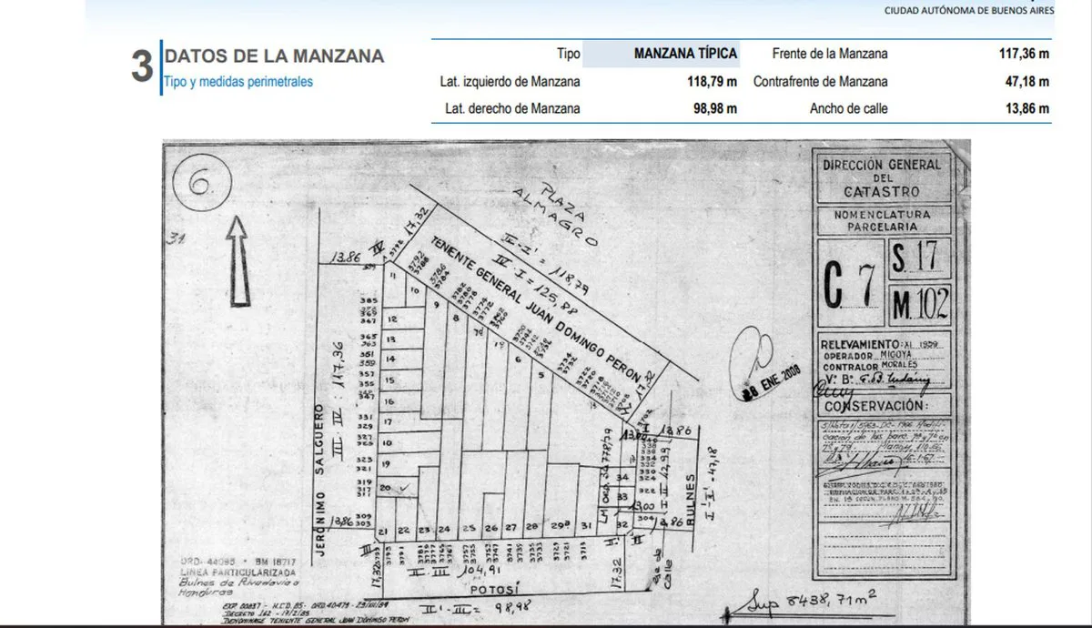 Venta Lote Almagro, Salguero al 300 - USAM foto 4