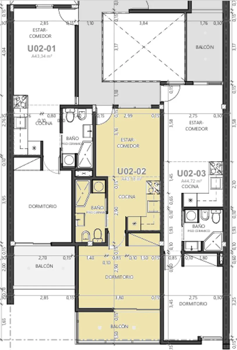 DEPTO EN VENTA 1 DORMITORIO Y BALCÓN, PISO 2 - 02 foto 2