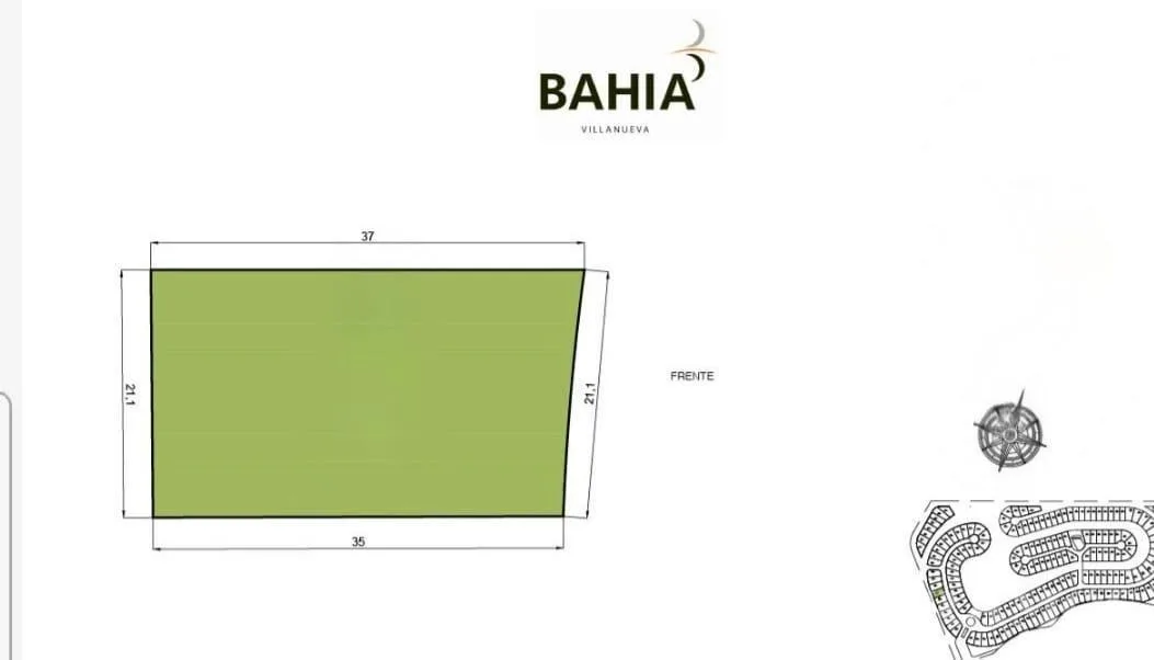 Lote de 765 m2 listo para construir en BAHÍA VILLANUEVA foto 4
