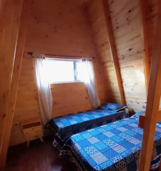 Hermosa Cabaña Alpina para 4 personas a pasos del mar en Sauce Grande foto 2