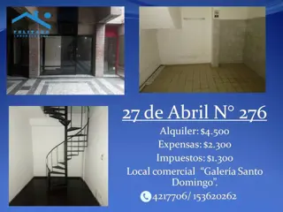 Alquilo local con excelente ubicación foto 3