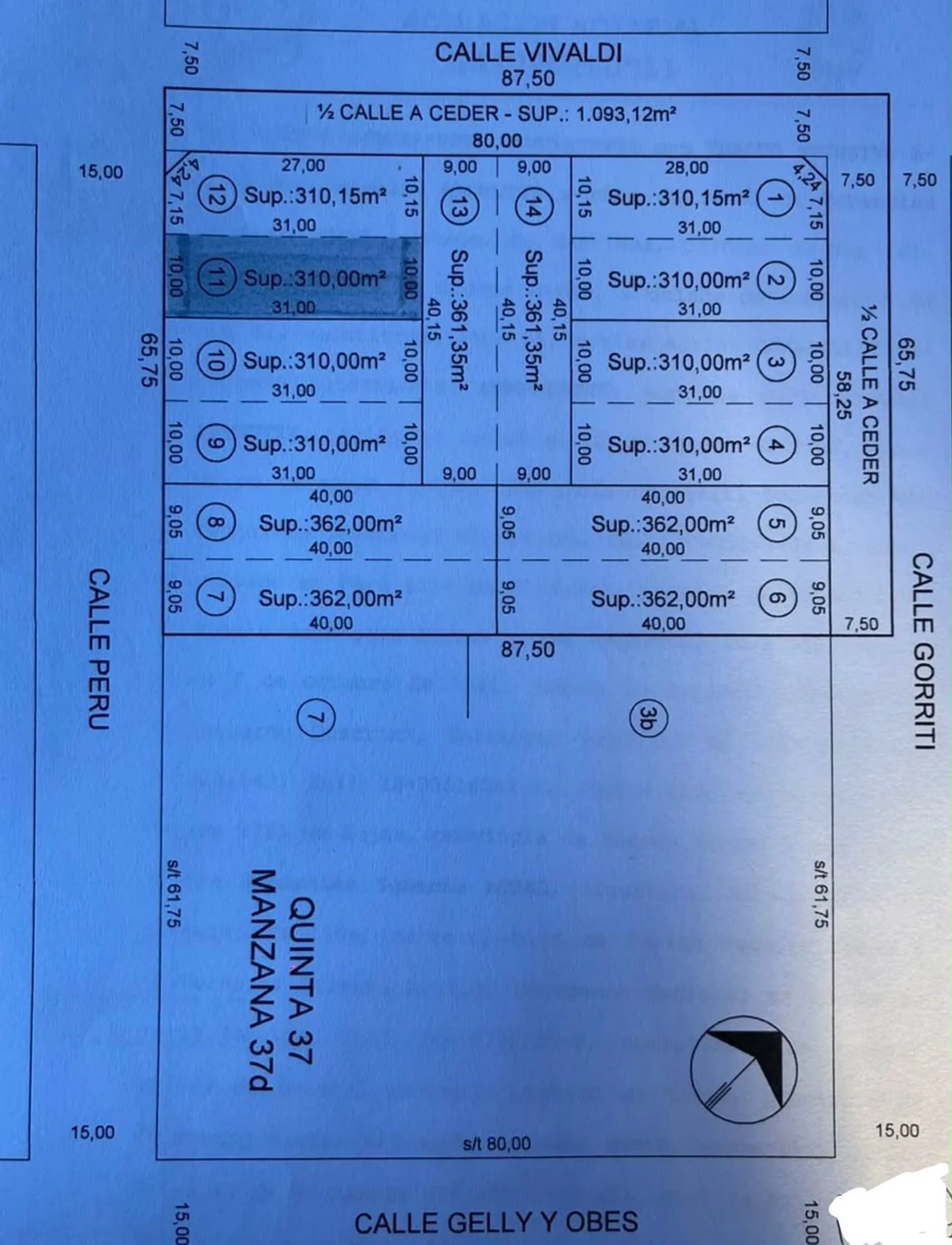 VENTA LOTE 310 M2 EN EL TALAR, TIGRE foto 2