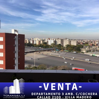 VENTA - DEPARTAMENTO - VILLA MADERO - 3 AMBIENTES C/COCHERA foto 1