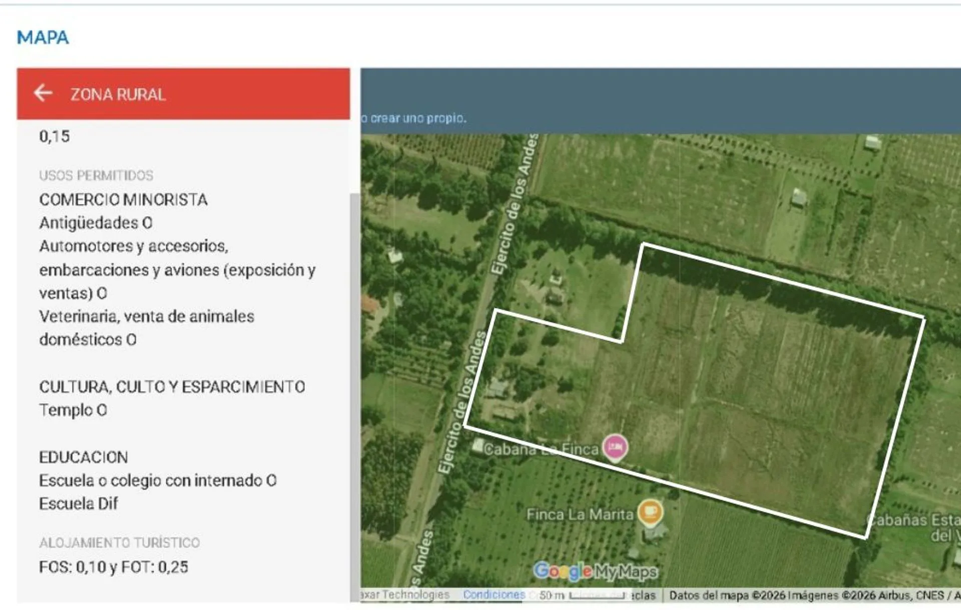VENTA 6 HECTAREAS EN RAMA CAIDA foto 3