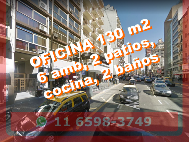 NUEVO PRECIO - Departamento / Oficinas en Venta en Balvanera 5 ambientes 2 baños 130 m2 – Av Corrientes 1600