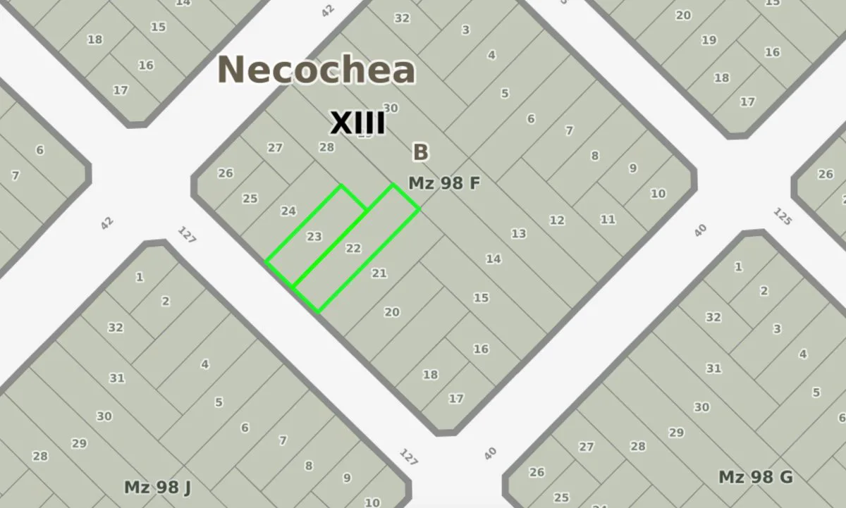 Venta terrenos block 700m² zona parque, Necochea foto 5