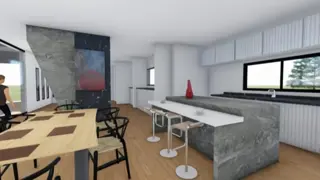 ALTOS DE HUDSON II : CASA MINIMALISTA 4 AMBIENTES. foto 4