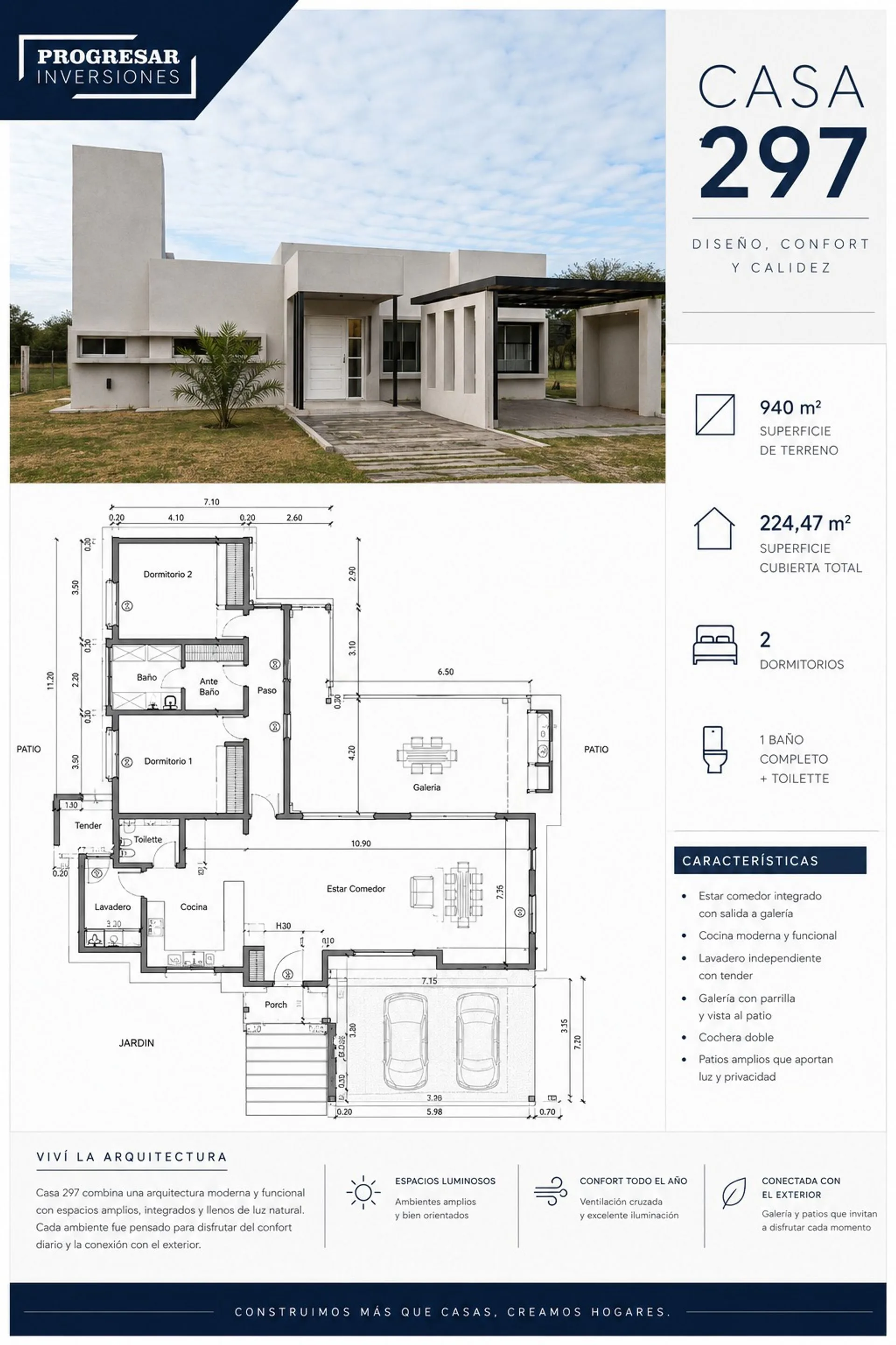 HERMOSA CASA A ESTRENAR EN B° PRIV JARDIN DEL SOL foto 3