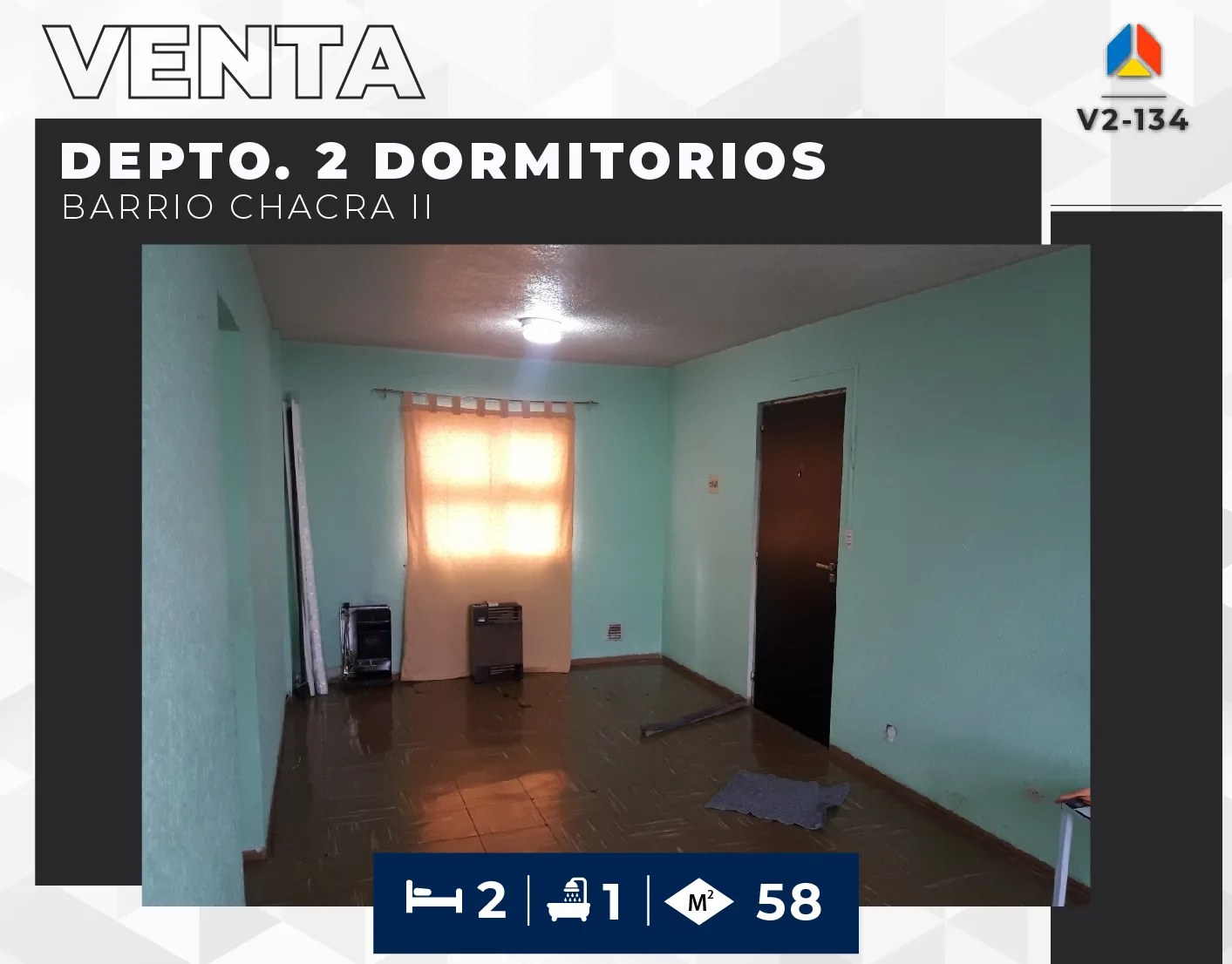 Departamento 2 Dormitorios – Barrio Chacra II foto 5