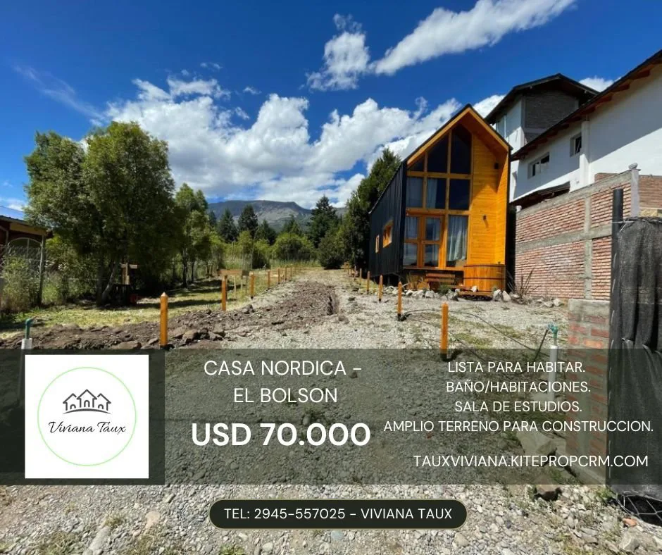 SE VENDE CASA EN EL BOLSÓN RÍO NEGRO foto 2