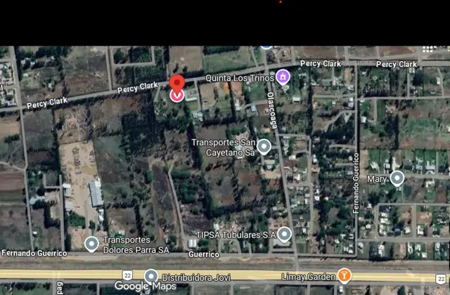 Venta de 1/2 hectarea a 100 metros de la ruta 22