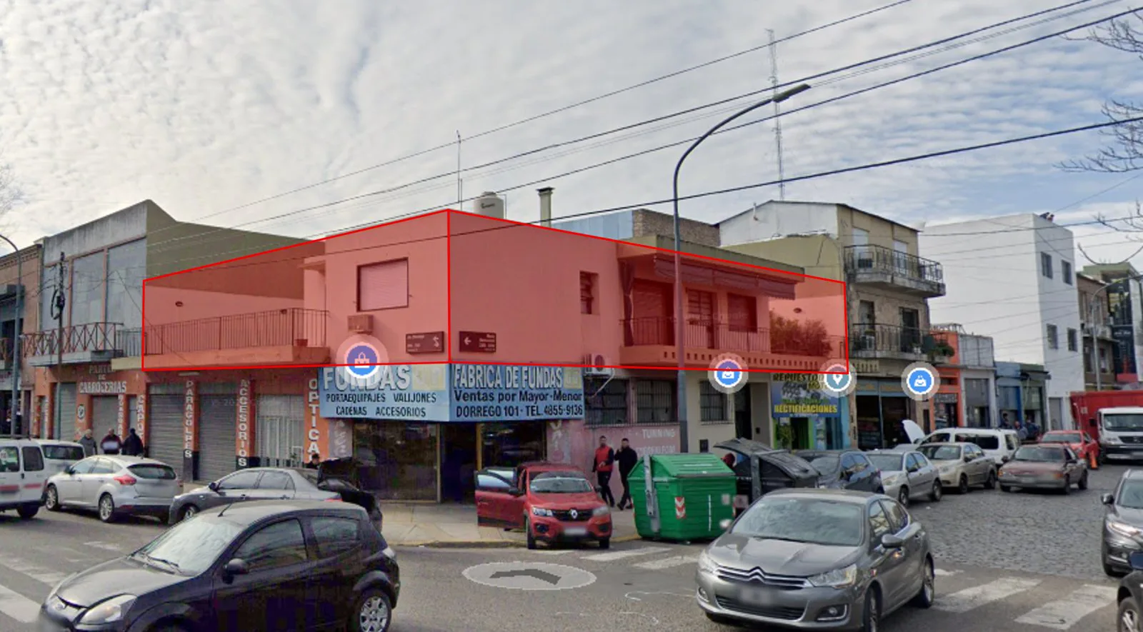 Piso Comercial o Dto. 3 amb c/ Dep + Terraza - Posible ampliación - Venta en Villa Crespo