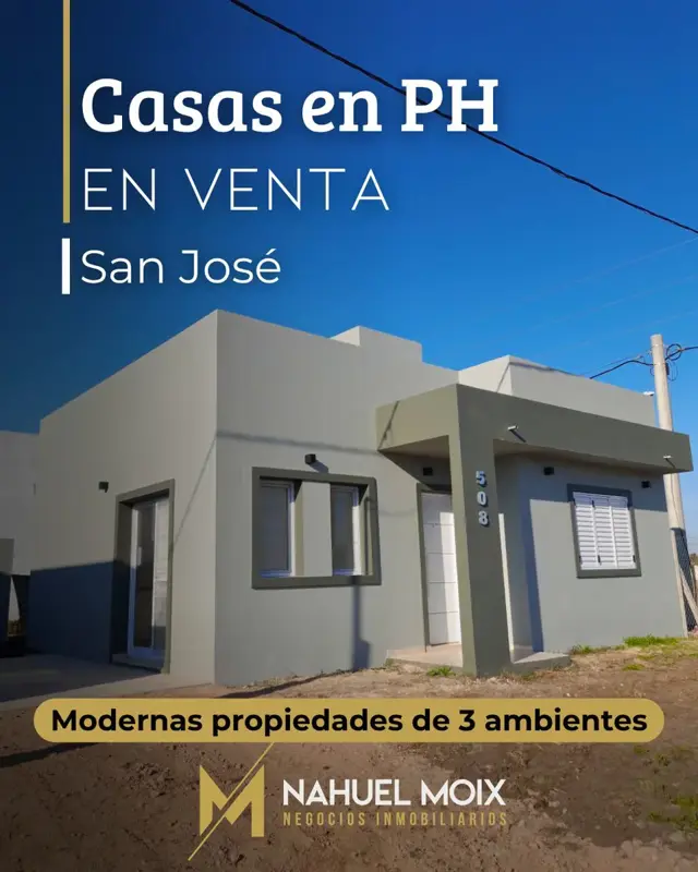 Modernas casas en PH a estrenar en San José