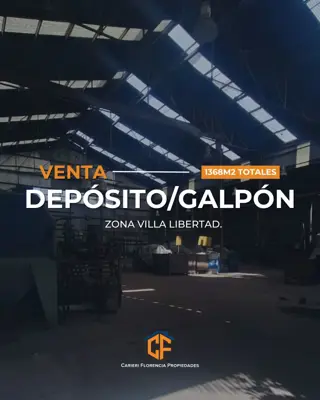 Amplio Galpón/lote En Venta Con Salida A Dos Calles, En Zona Villa Libertad foto 1