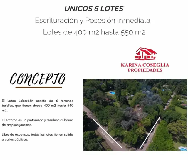 Excelente Terreno a la venta en Tortuguitas