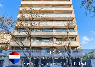 Venta Monoamb a Estrenar con Balcón y cochera CABA foto 1