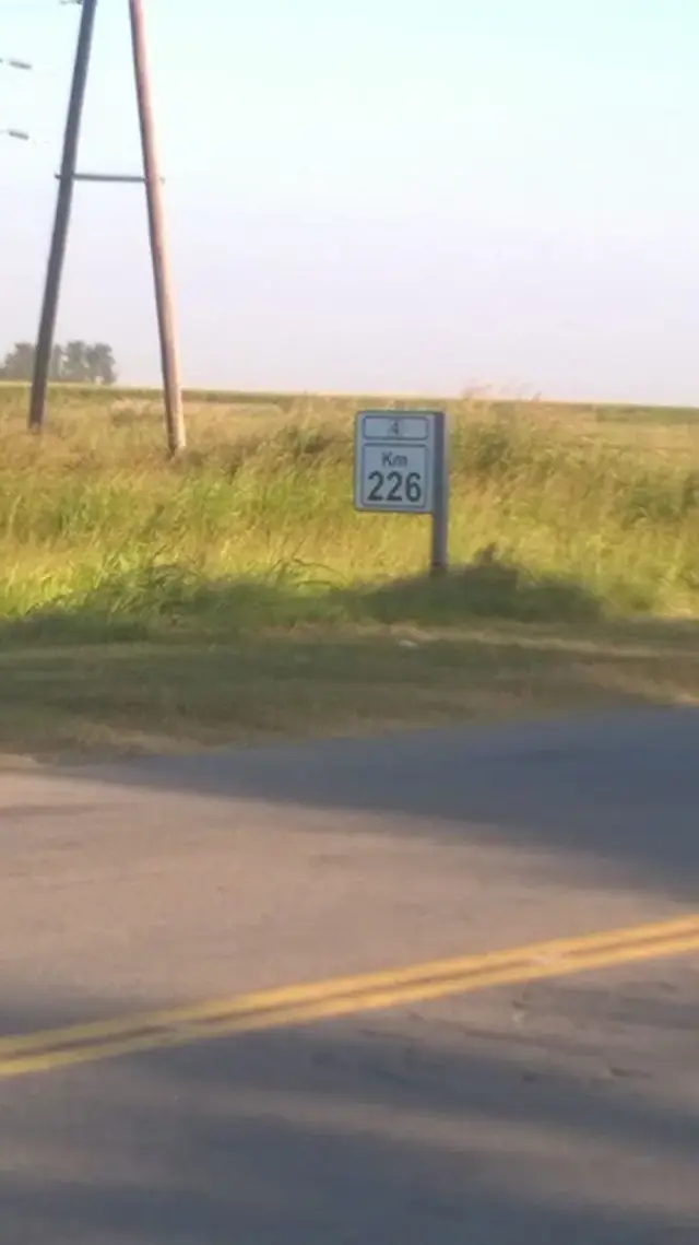 KM 226 Ruta Prov N° 4. Melo- Cordoba