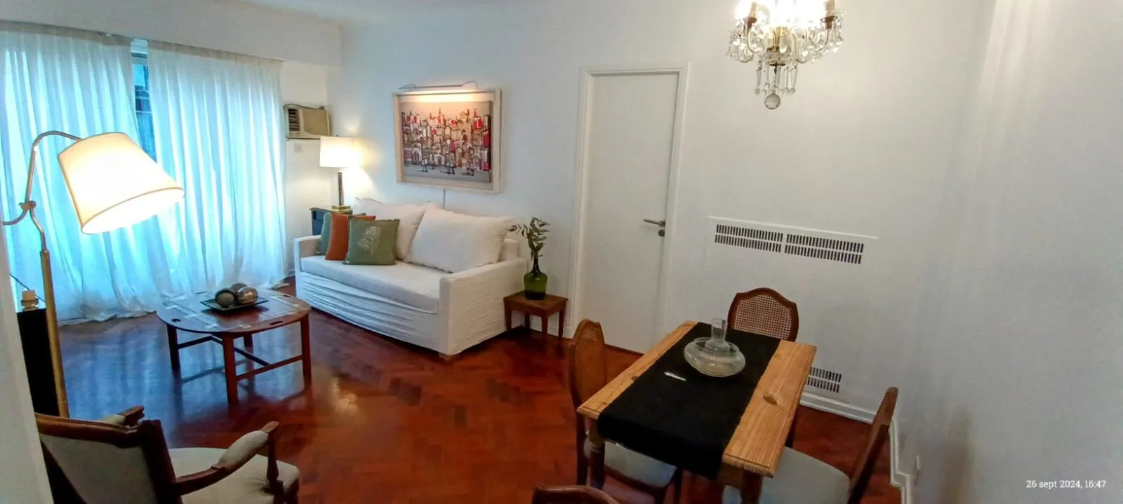 Barrio Norte, Av Pueyrredón 1100, piso 4, 3 amb con dependencia, 90m2, u$s 1,350 + agua + luz + gas. 06-10-26 foto 2
