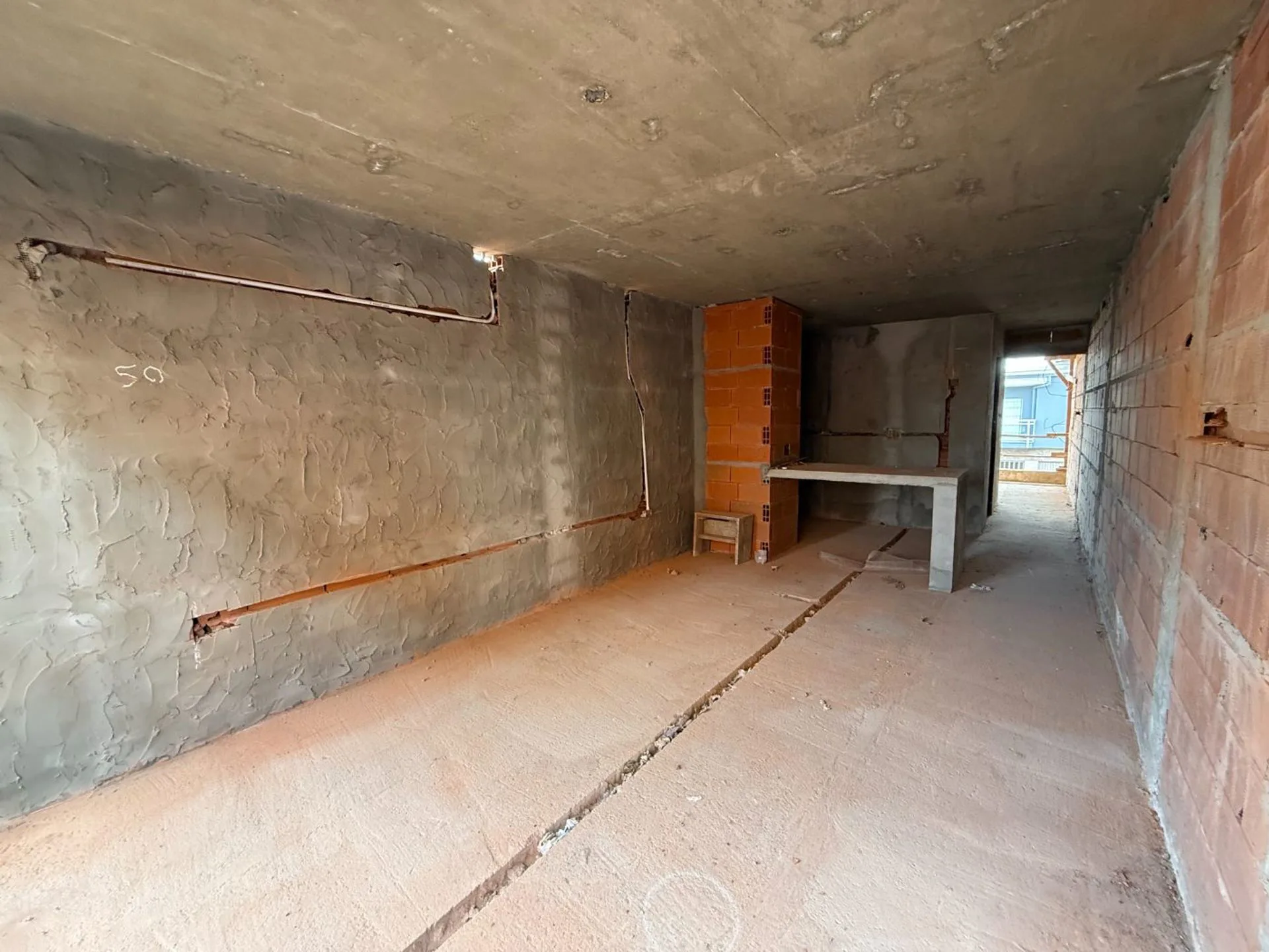 DPTO EN POZO DE 1 DORMITORIO