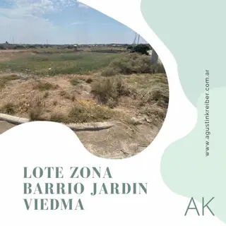 SE VENDE LOTE EN ESQUINA ZONA Bº JARDÍN 2 VIEDMA foto 1