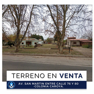 TERRENO EN VENTA: COLONIA CAROYA foto 1