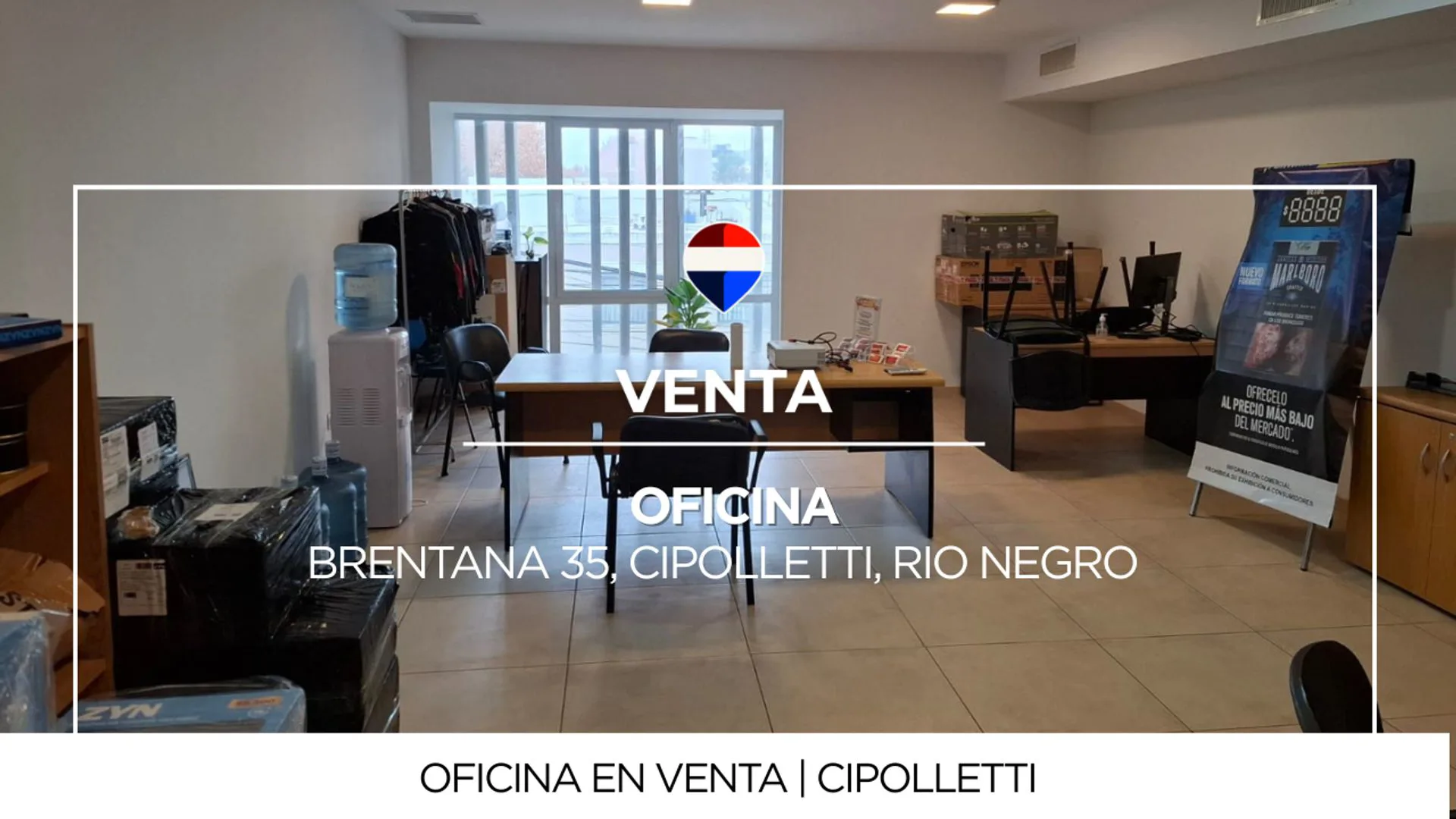 VENTA OFICINA EN EL CENTRO DE CIPOLLETTI