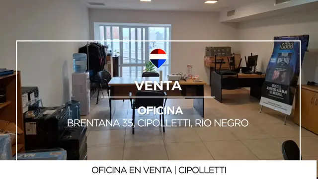 VENTA OFICINA EN EL CENTRO DE CIPOLLETTI