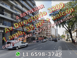 NUEVO PRECIO - A ESTRENAR - Monoambiente en Flores 1 ambiente 35 m2 contrafrente + balcón - Av Directorio 3200 foto 1