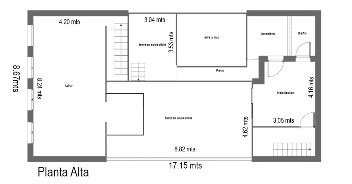 CASA 4 amb en VENTA en FLORES y terraza + ESTUDIO foto 3