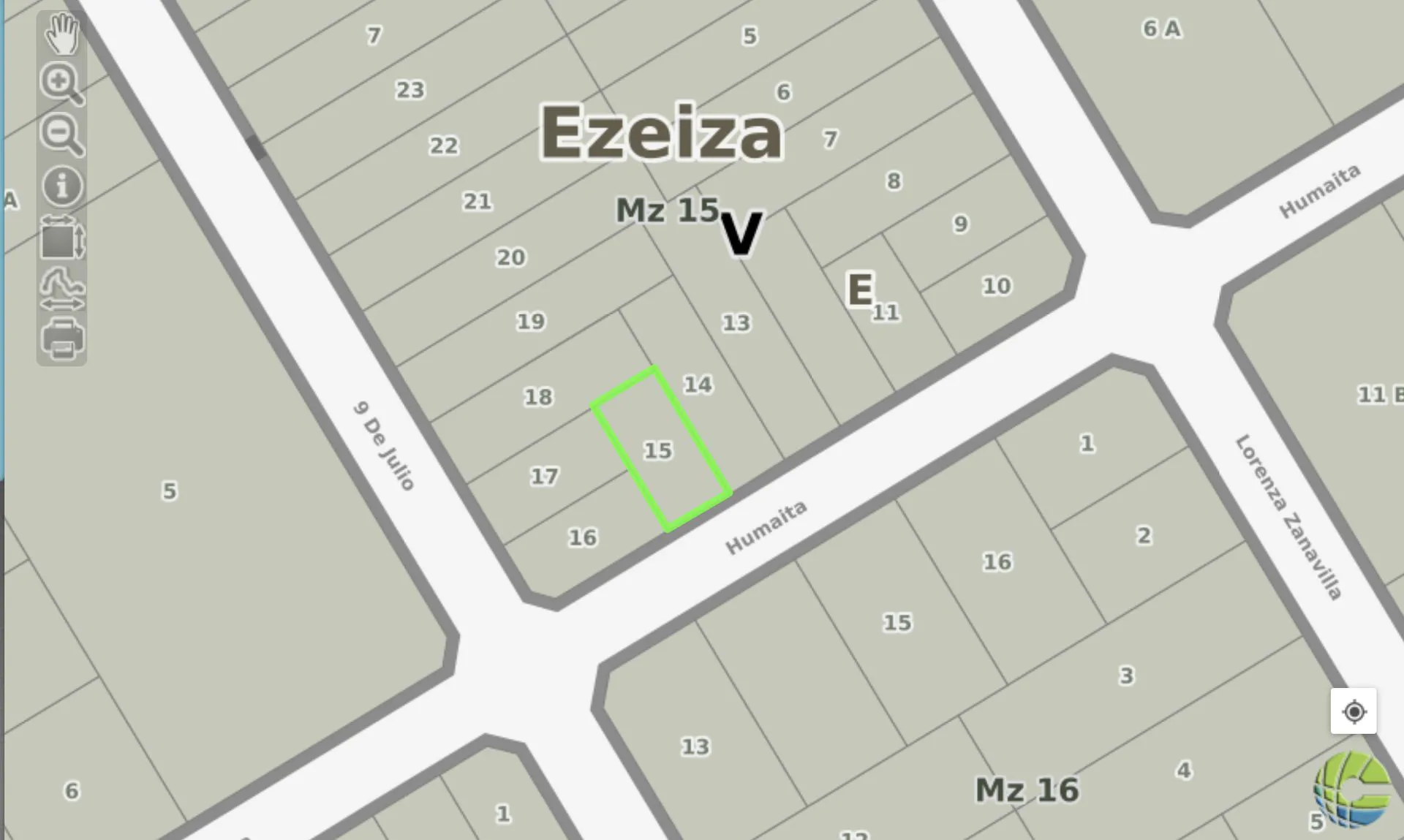 LOTE EN VENTA EN EZEIZA CANNING foto 5
