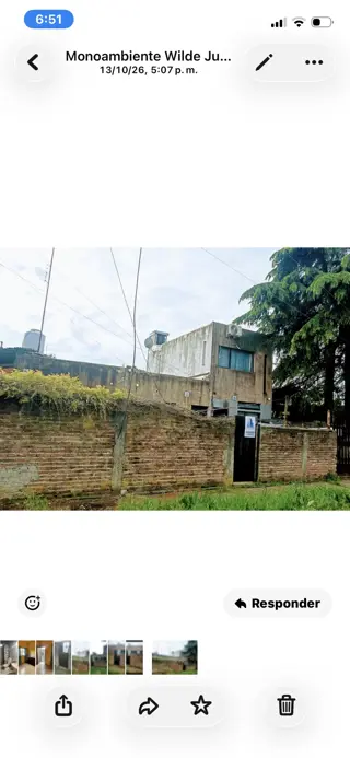 Alquiler de departamento de 2 ambientes en Burzaco zona parque industrial foto 1